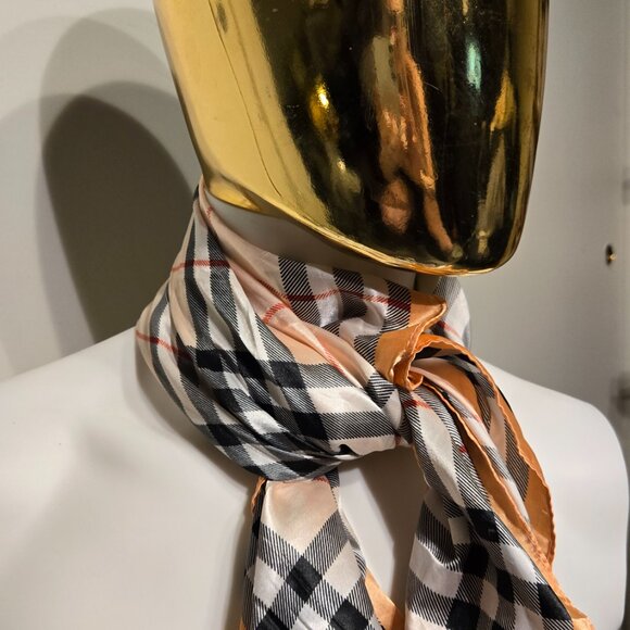 Burberry like so smooth and comfortable scarf.  Excellent Power Statement - Picture 1 of 2